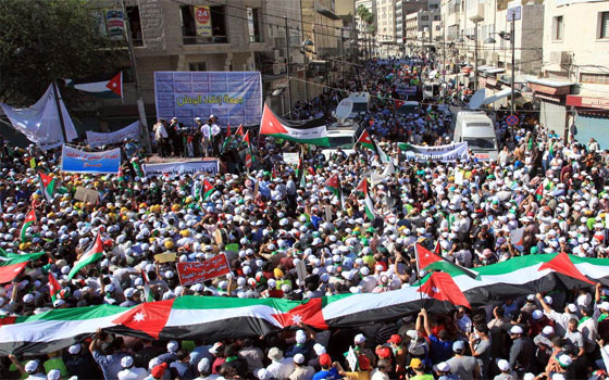   مصر اليوم - الحراك الشعبي الأردني يهدد الأمن العام عقب مظاهرة إربد