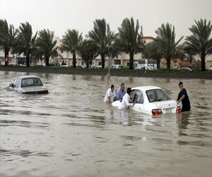   مصر اليوم - وفاة 14 شخصًا في أمطار الرياض