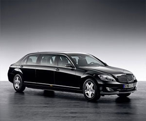   مصر اليوم - أول ظهور لـمرسيدس S600 Pullman بديلة مايباخ 57 بتمويهات خفيفة