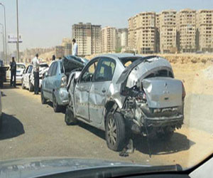   مصر اليوم - إصابة 7 أشخاص في حادث انقلاب سيارة في المنيا