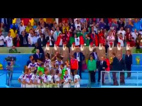 منتخب ألمانيا يتوج بطلا لكاس العالم بالبرازيل