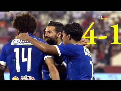 شاهد  أهداف ودية الأهلي المصري والفجيرة الإماراتي 4  1 