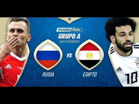 شاهد  البث المباشر لمباراة مصر وروسيا