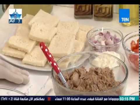 بالفيديو  طريقة عمل توست بالتونة