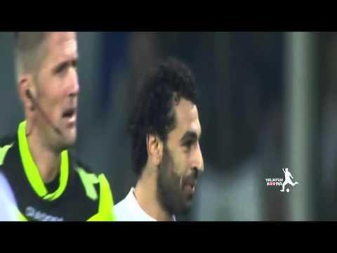 شاهد طرد محمد صلاح في مواجهة فيورنتينا